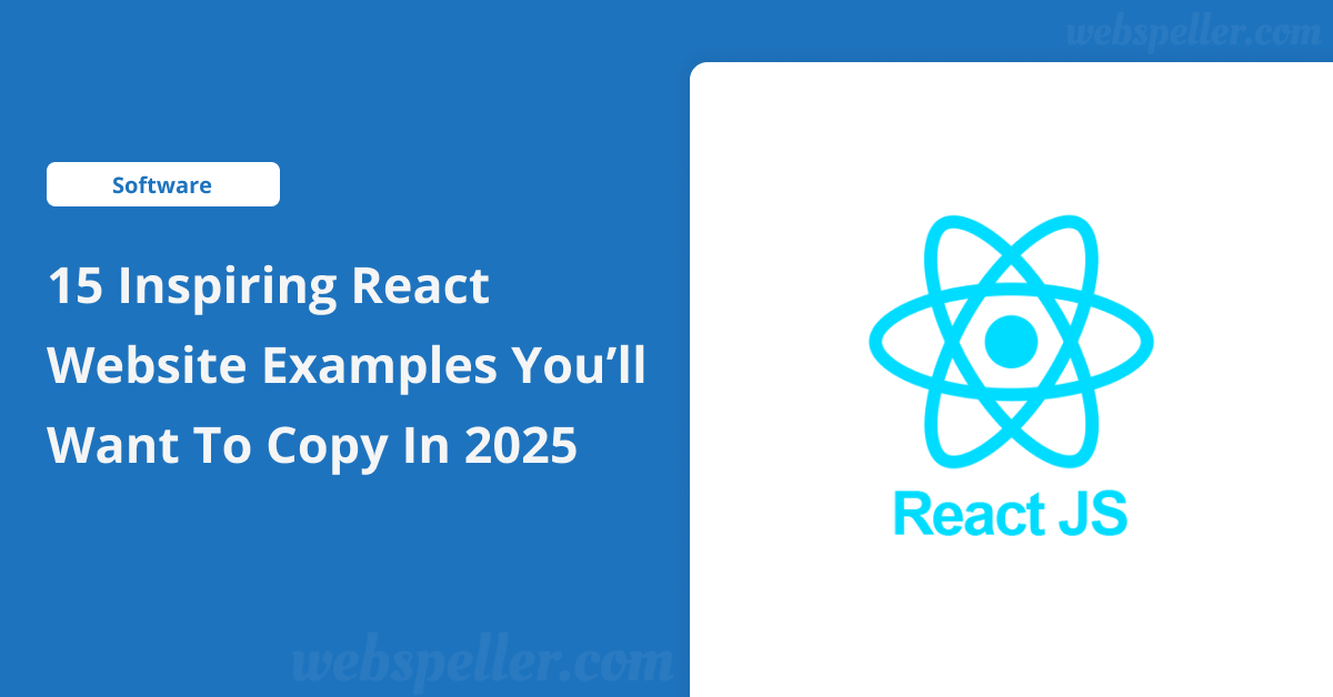 15 Inspiring React Website Examples You’ll Want to Copy in 2025